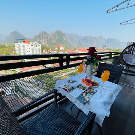 Vang Vieng Topview Hotel Eksteriør billede