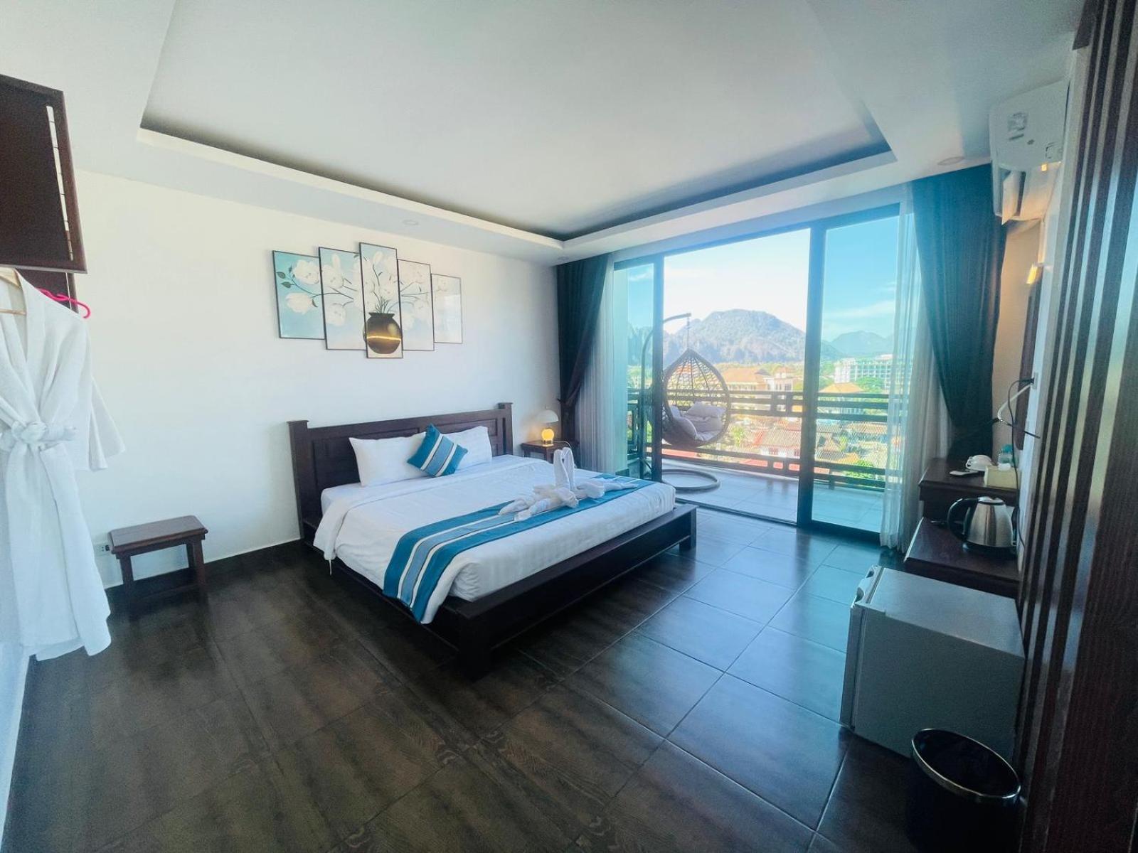 Vang Vieng Topview Hotel Eksteriør billede