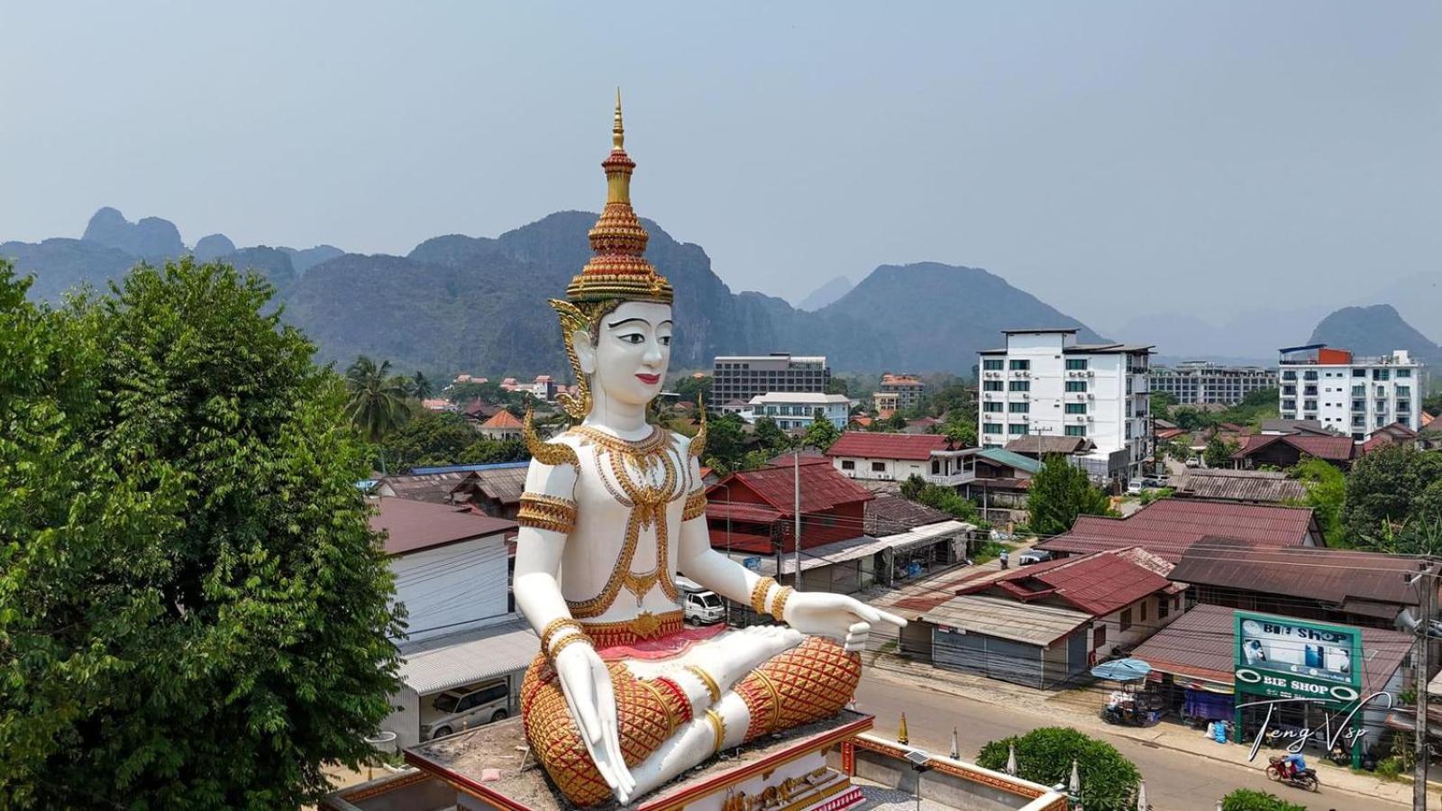 Vang Vieng Topview Hotel Eksteriør billede