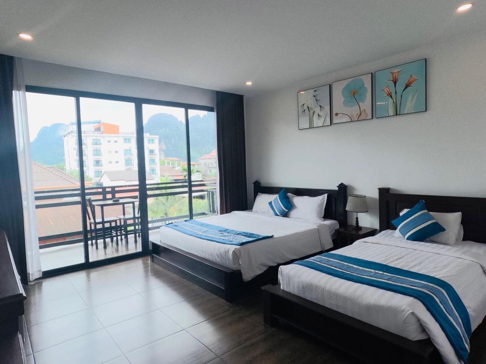 Vang Vieng Topview Hotel Eksteriør billede
