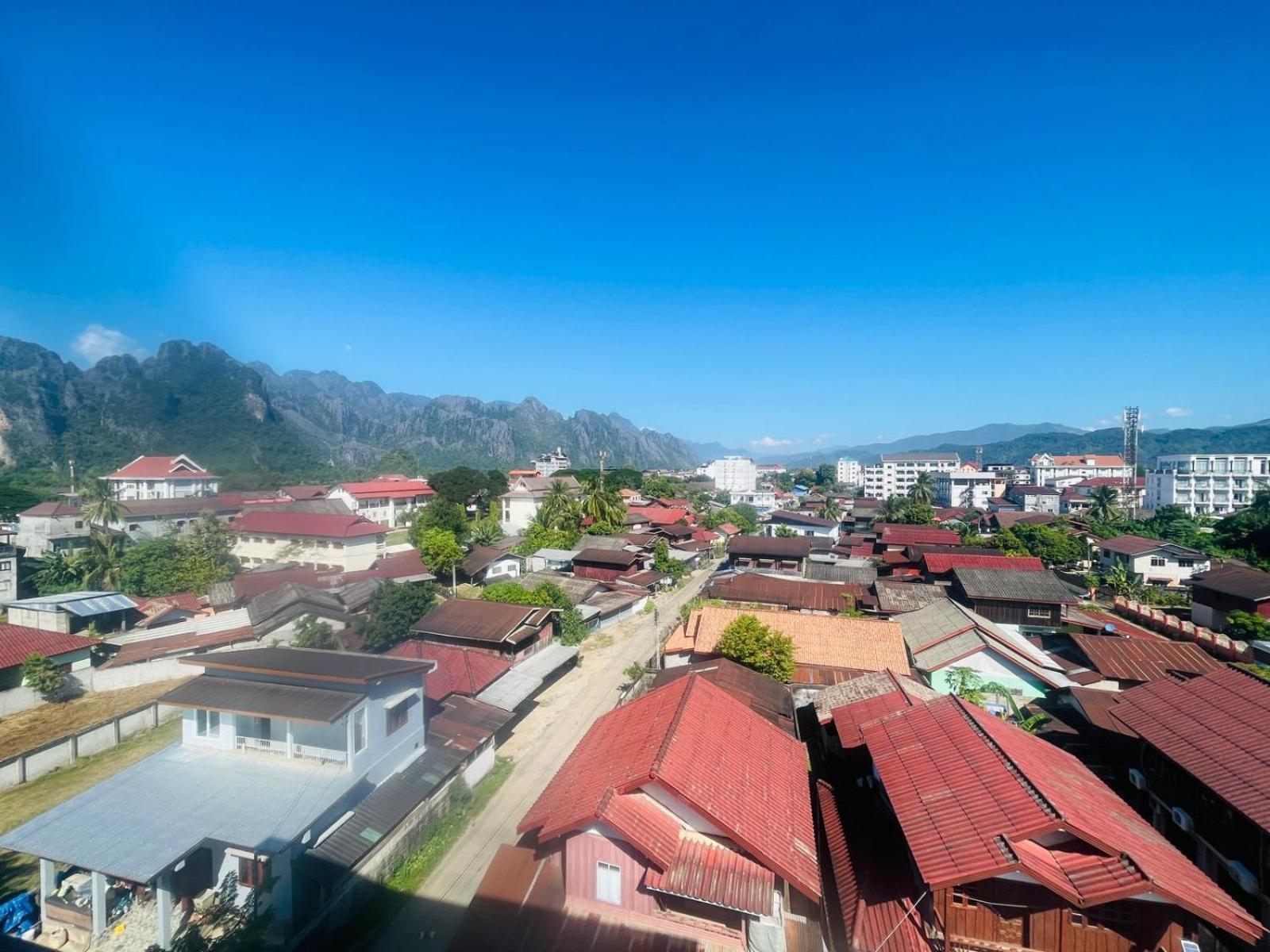 Vang Vieng Topview Hotel Eksteriør billede