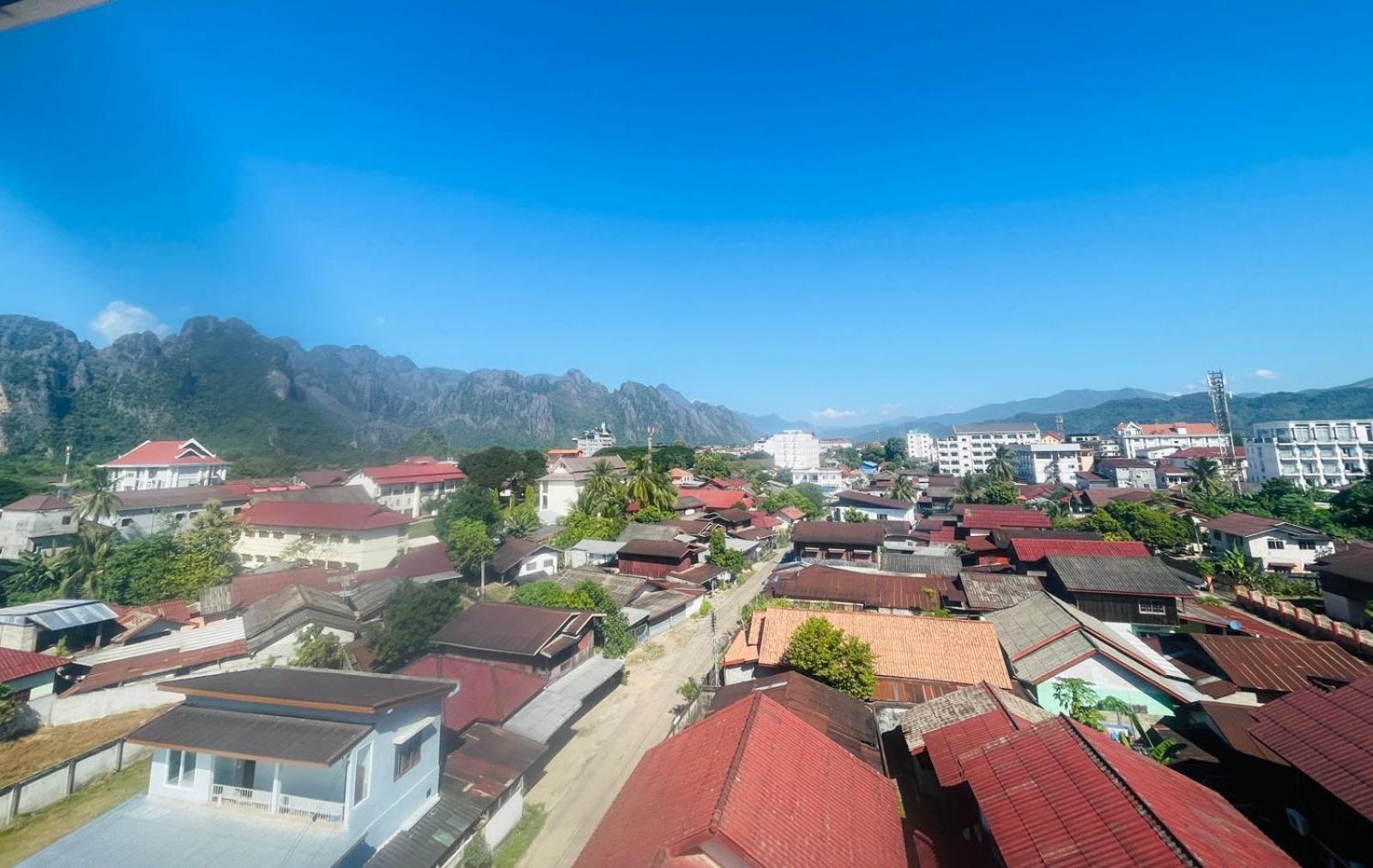 Vang Vieng Topview Hotel Eksteriør billede