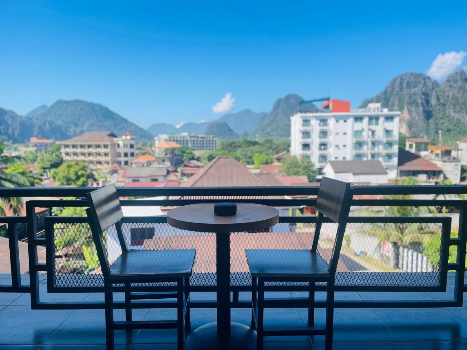 Vang Vieng Topview Hotel Eksteriør billede